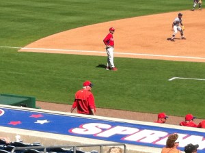 Charlie back up 3B coach