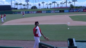 Sanchez and towel 9-4-2016